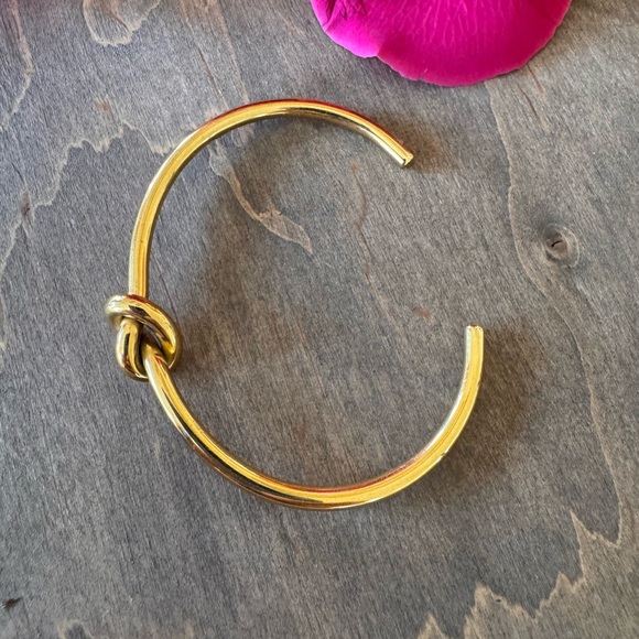 18K Gold Stainless Steel Node Bracelet - Picture 6 of 10